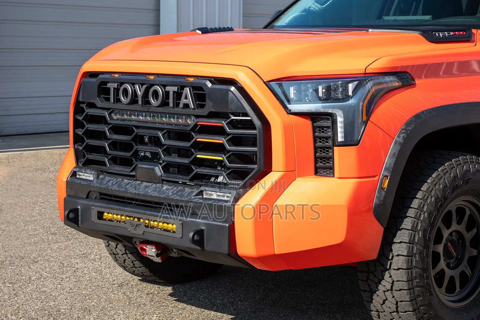 Toyota Tundra 2022-2025 Front Bumper Complete With Toyota Written Emb