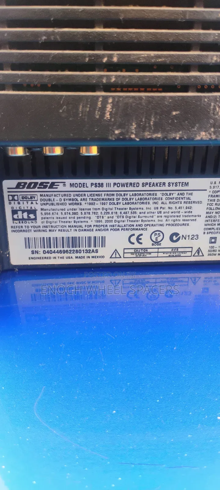 Bose Lifestyle Ps 38 Iii Powered Subwoofer