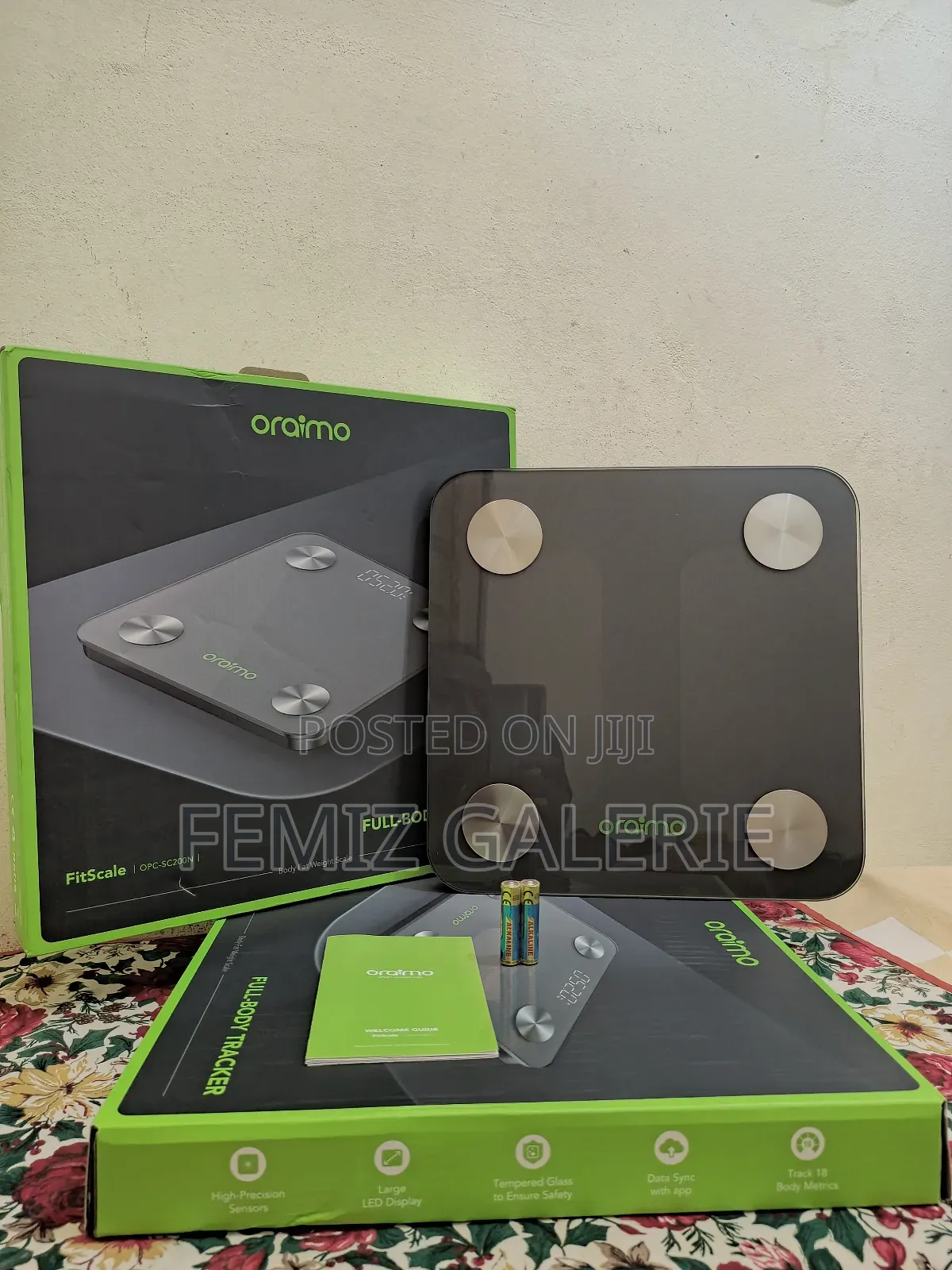 Oraimo Fitscale Smart Led Body Fat Scale