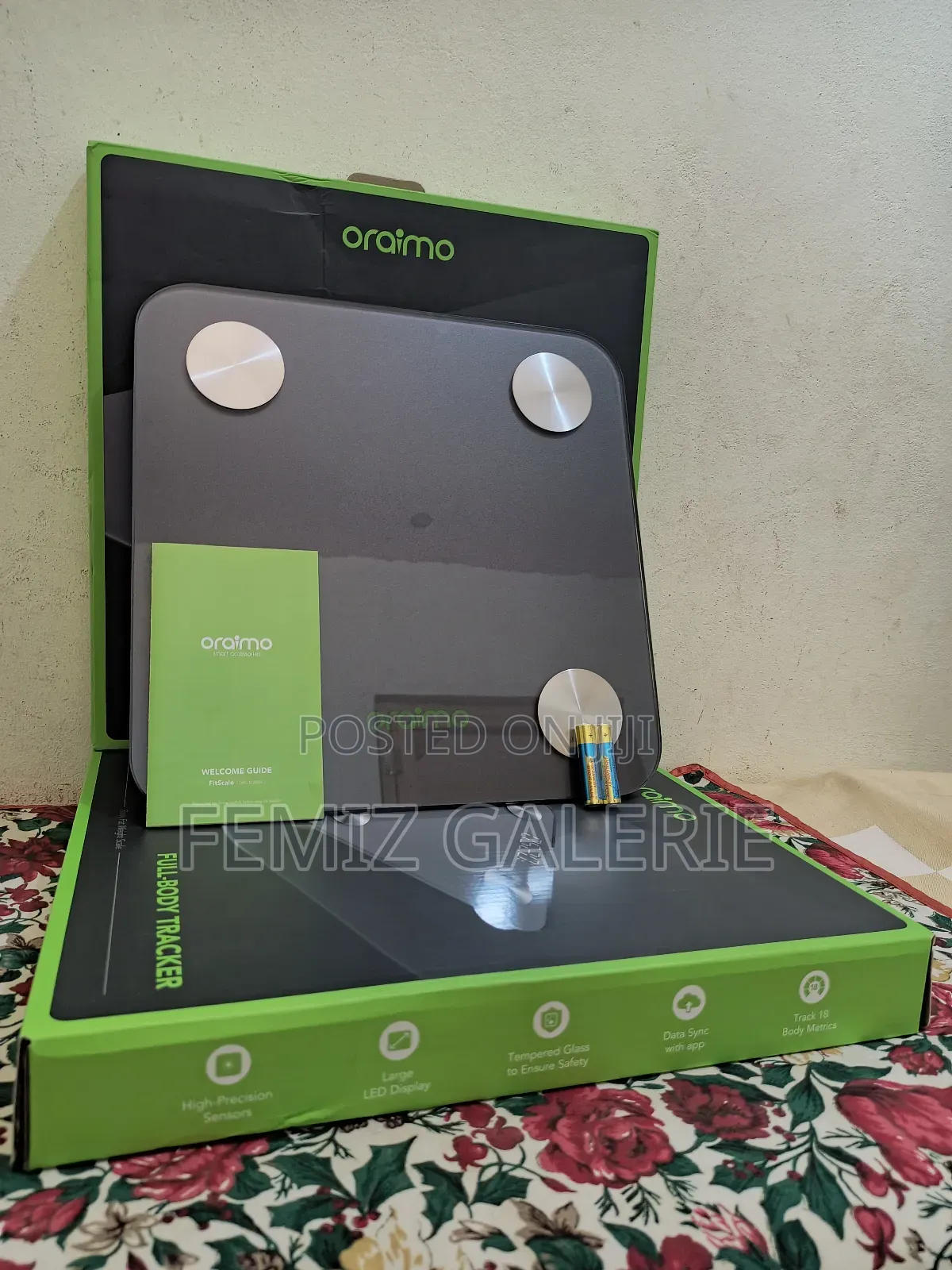 Oraimo Fitscale Smart Led Body Fat Scale