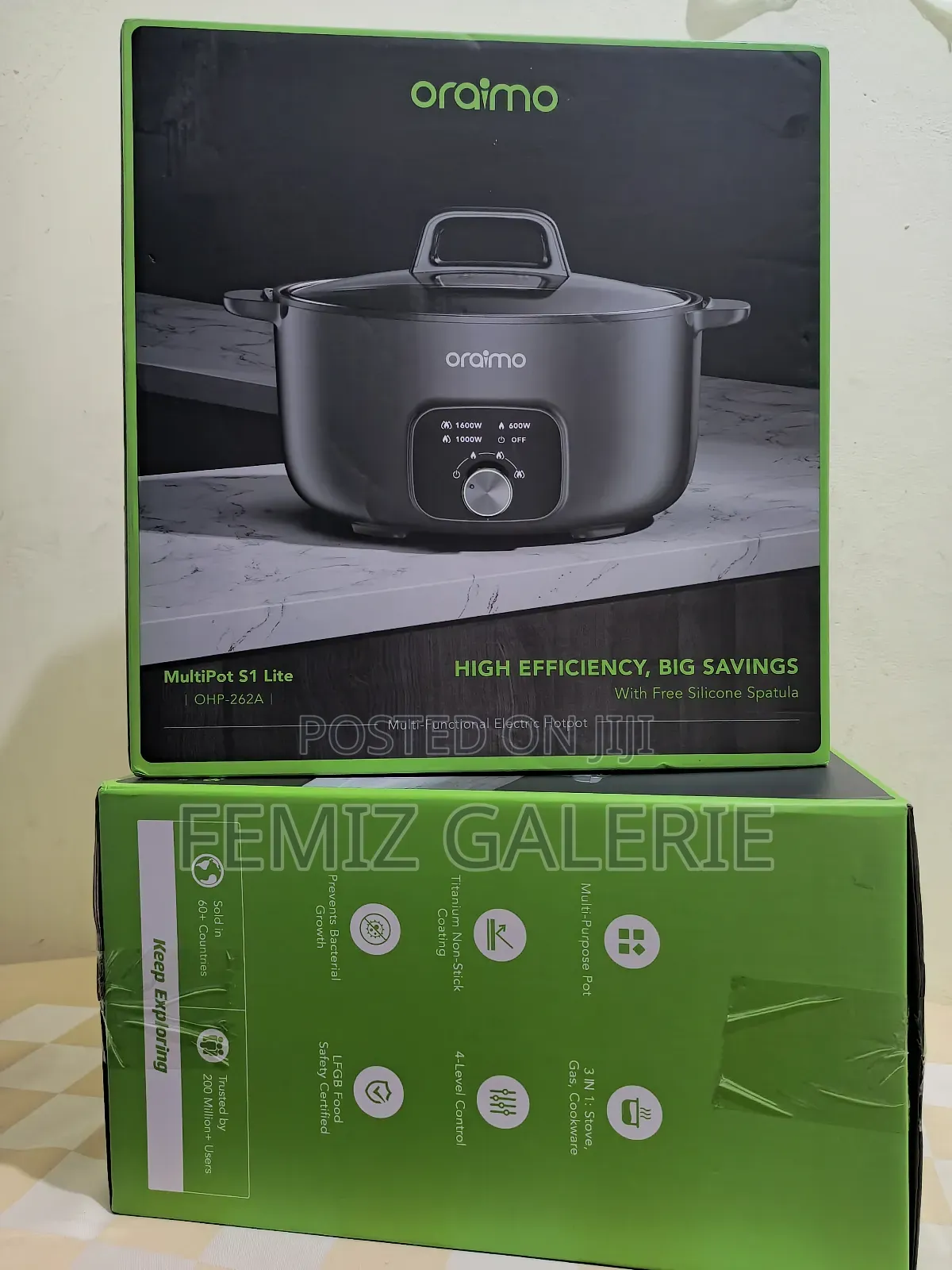 Oraimo Multipot S1 Lite 6l Energy-Saving Electric Hotpot