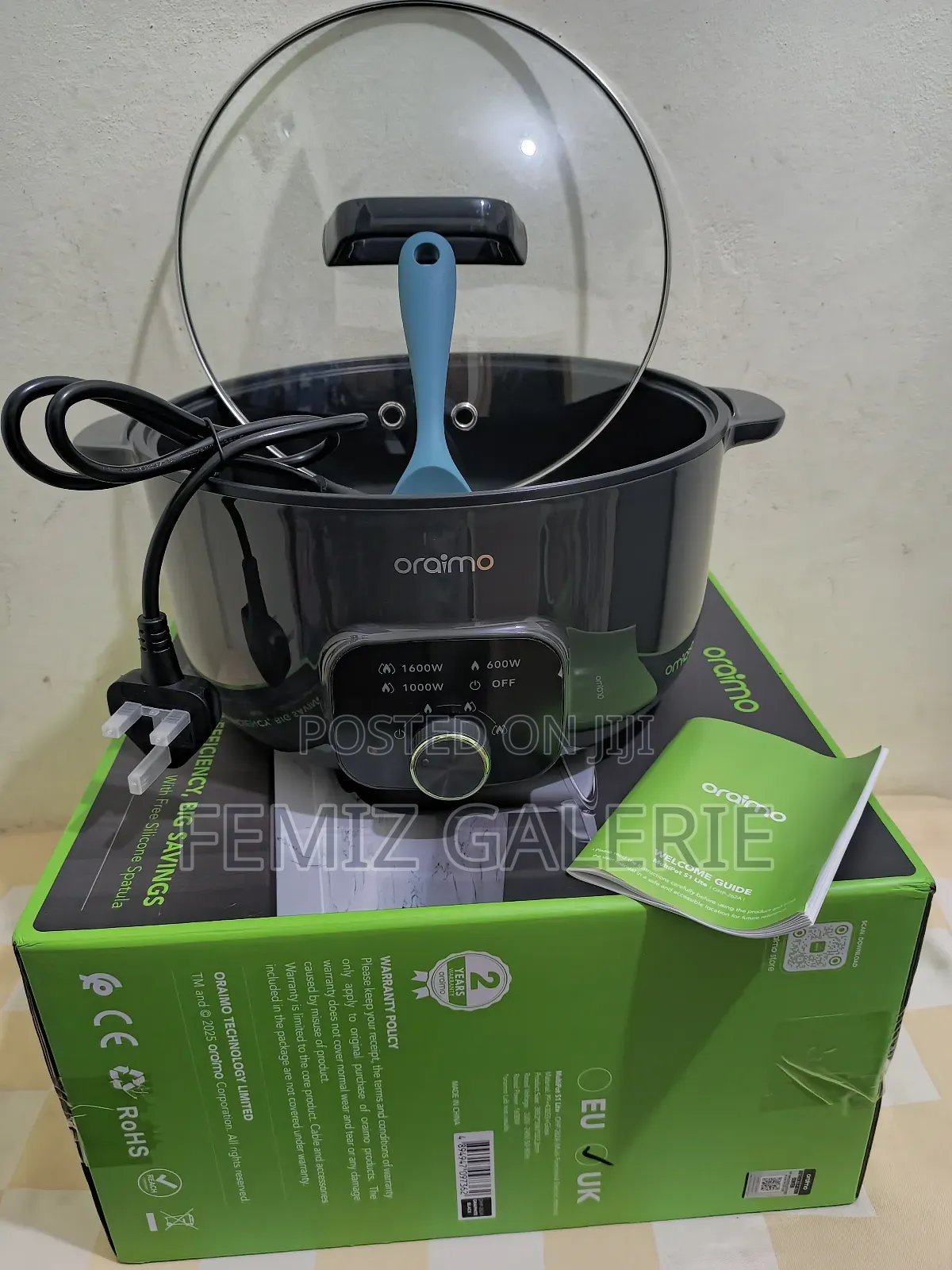Oraimo Multipot S1 Lite 6l Energy-Saving Electric Hotpot