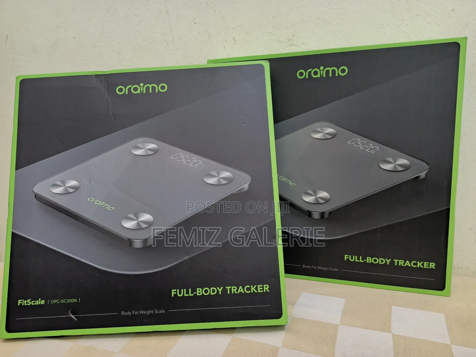 Oraimo Fitscale Smart Led Body Fat Scale