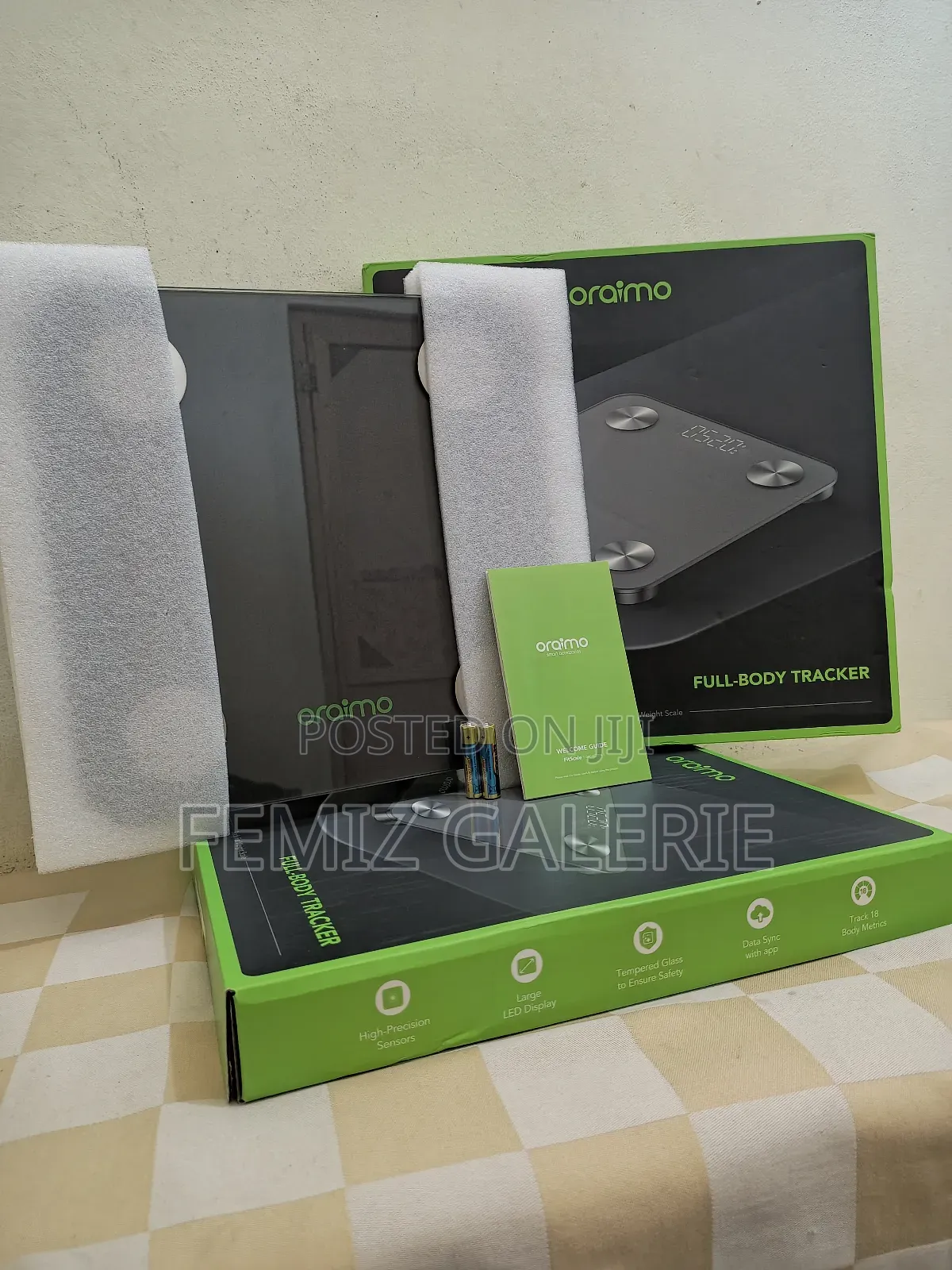 Oraimo Fitscale Smart Led Body Fat Scale