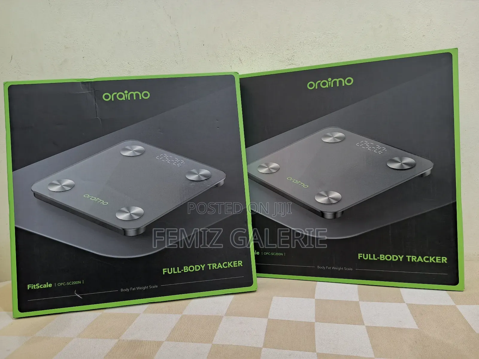 Oraimo Fitscale Smart Led Body Fat Scale