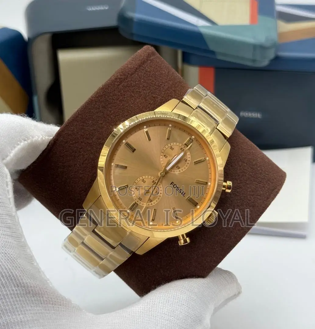 Fossil Townsman Chronograph Gold Men's Watch