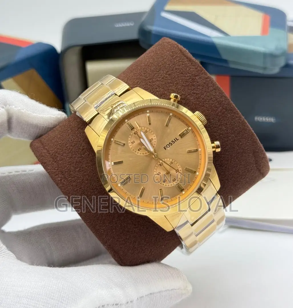 Fossil Townsman Chronograph Gold Men's Watch