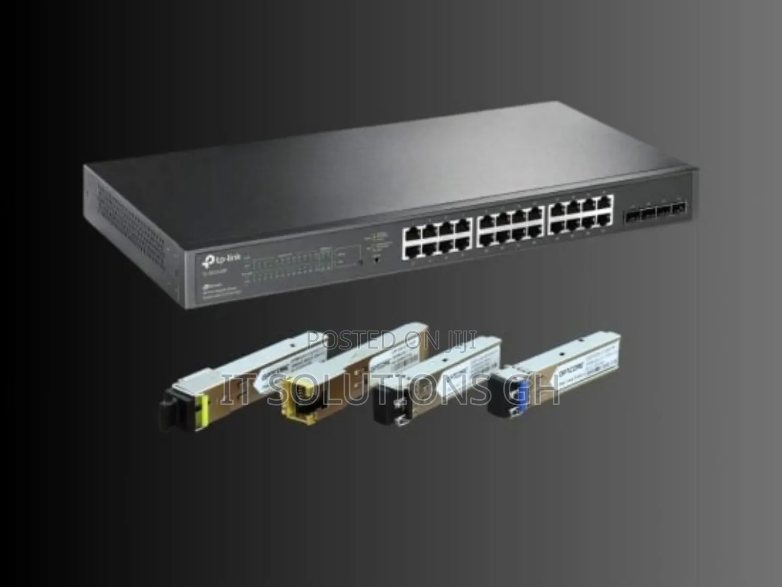 Tp-Link Tl-Sg2428p With 24-Port Poe+ 4 SFP Slots