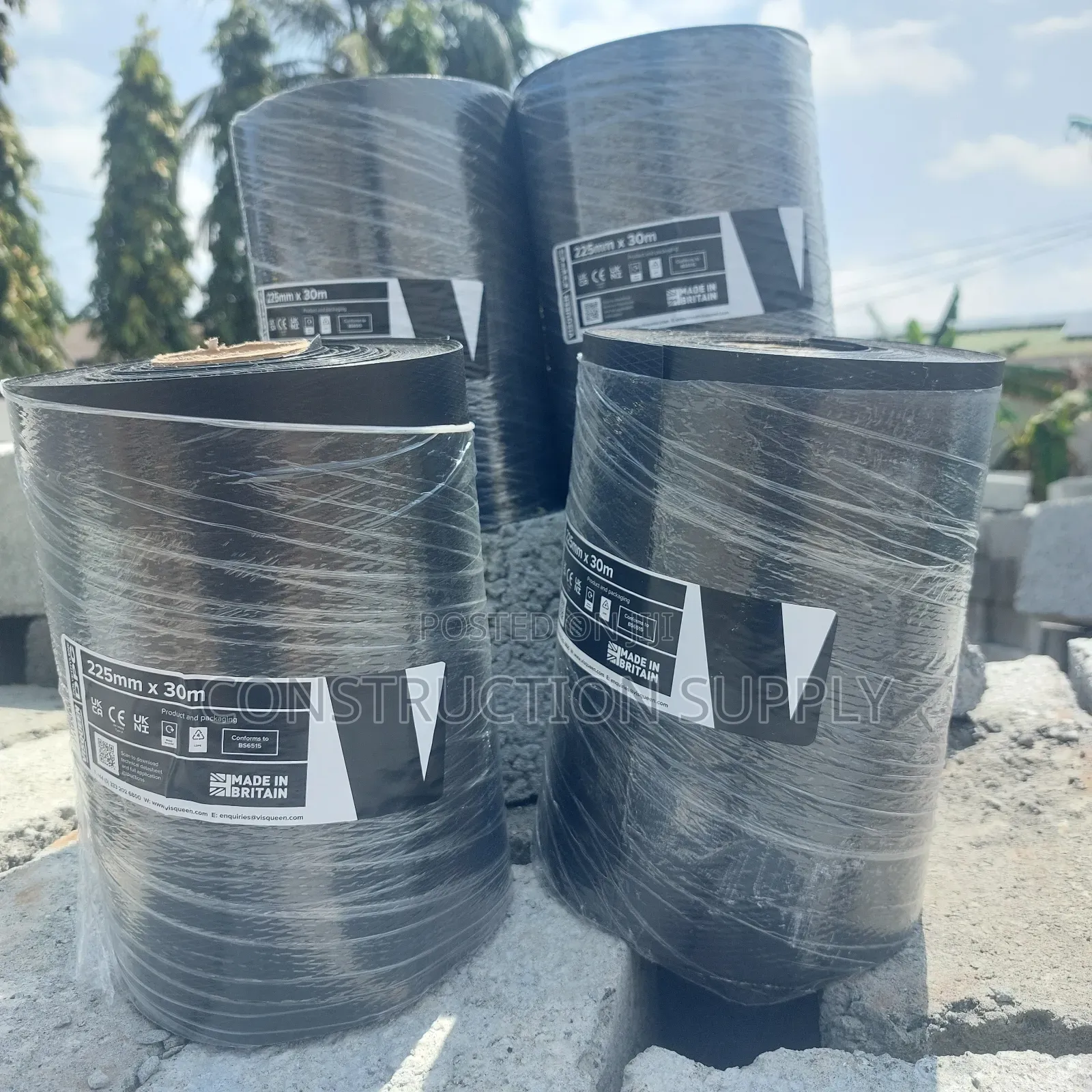 Damproof Course 6inches-150mm 500microns DPC