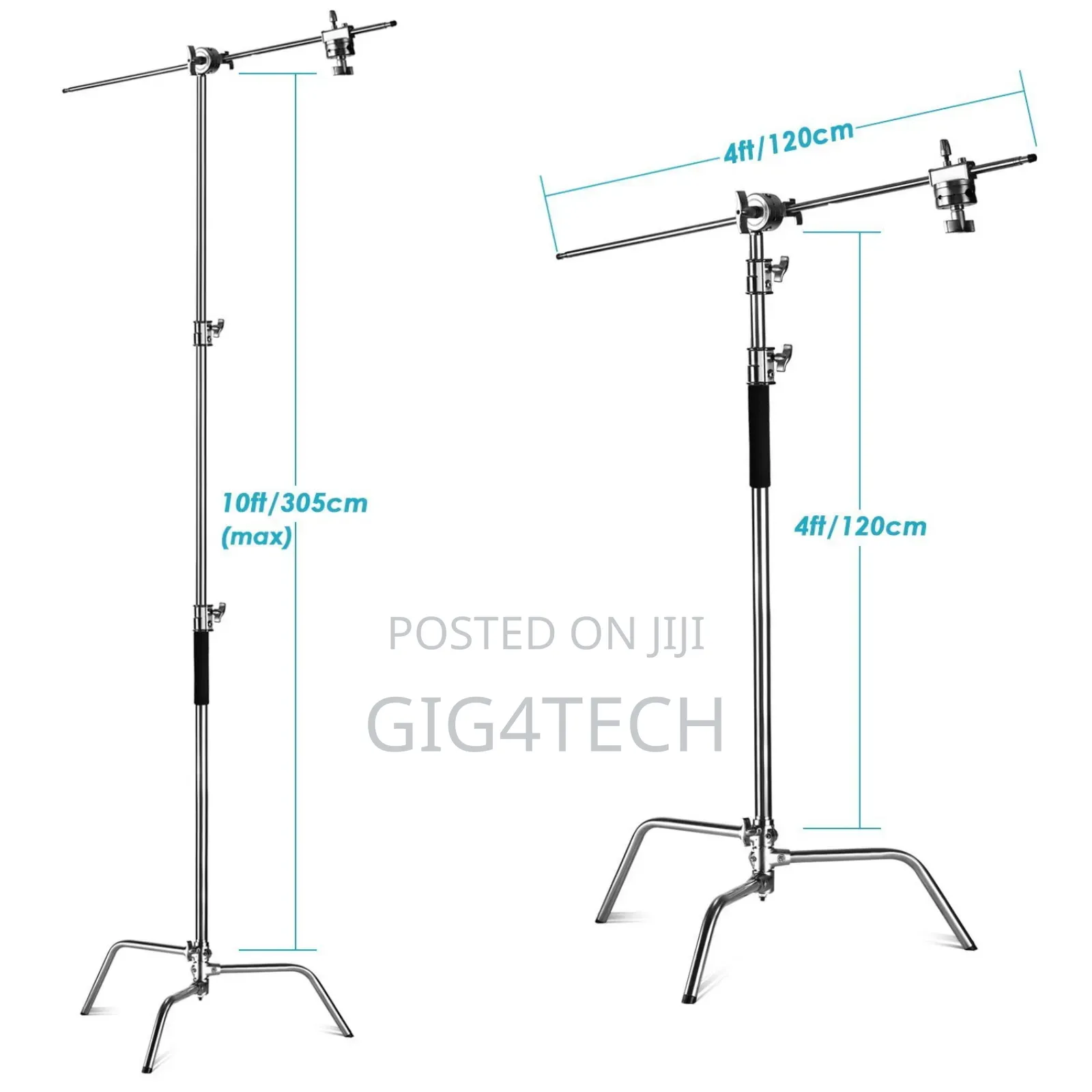 C Stand for Studio Light Photography and Videography Accessories 20kg