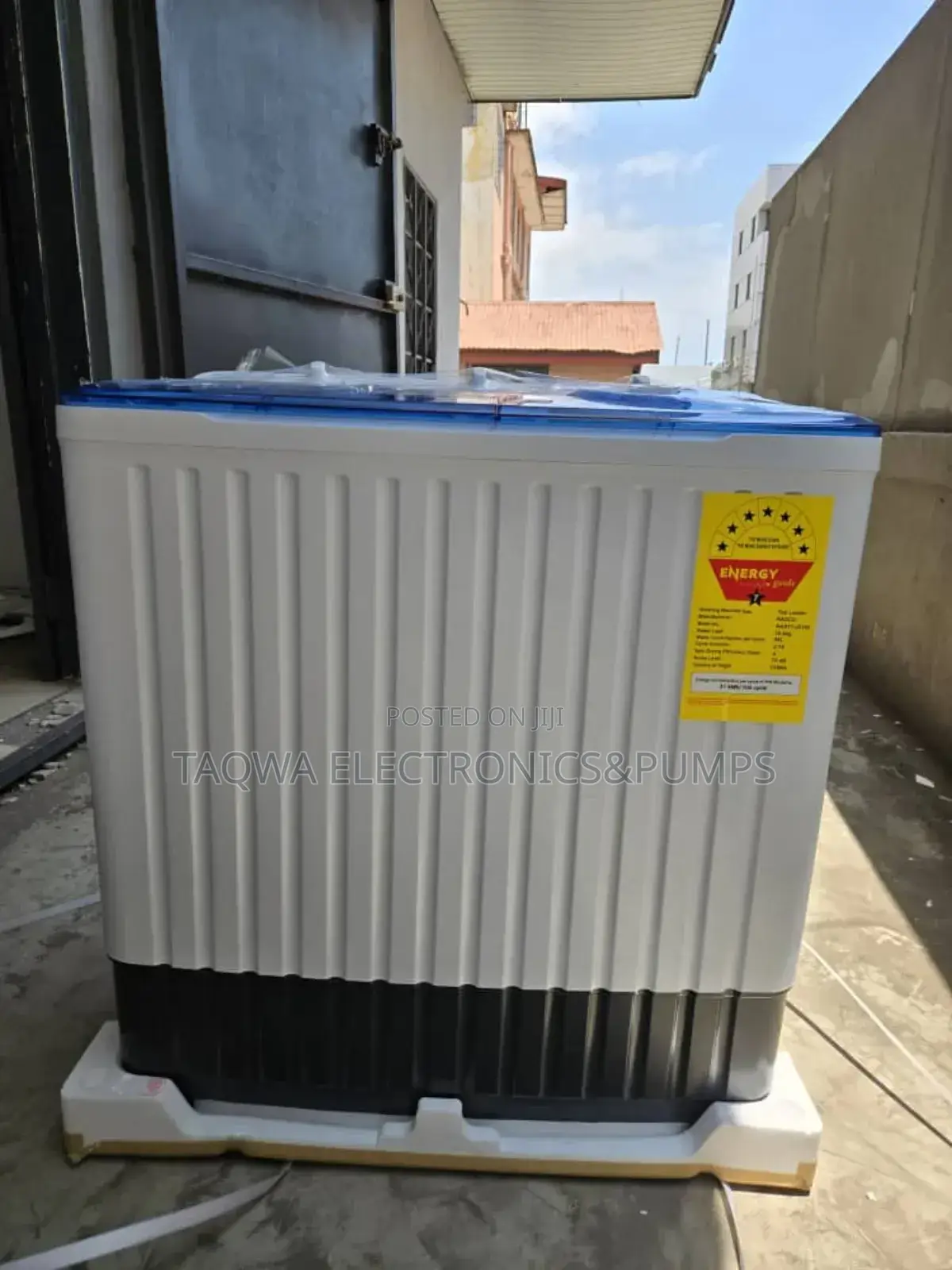 Nasco 10kg Semi Automatic Washing Machine