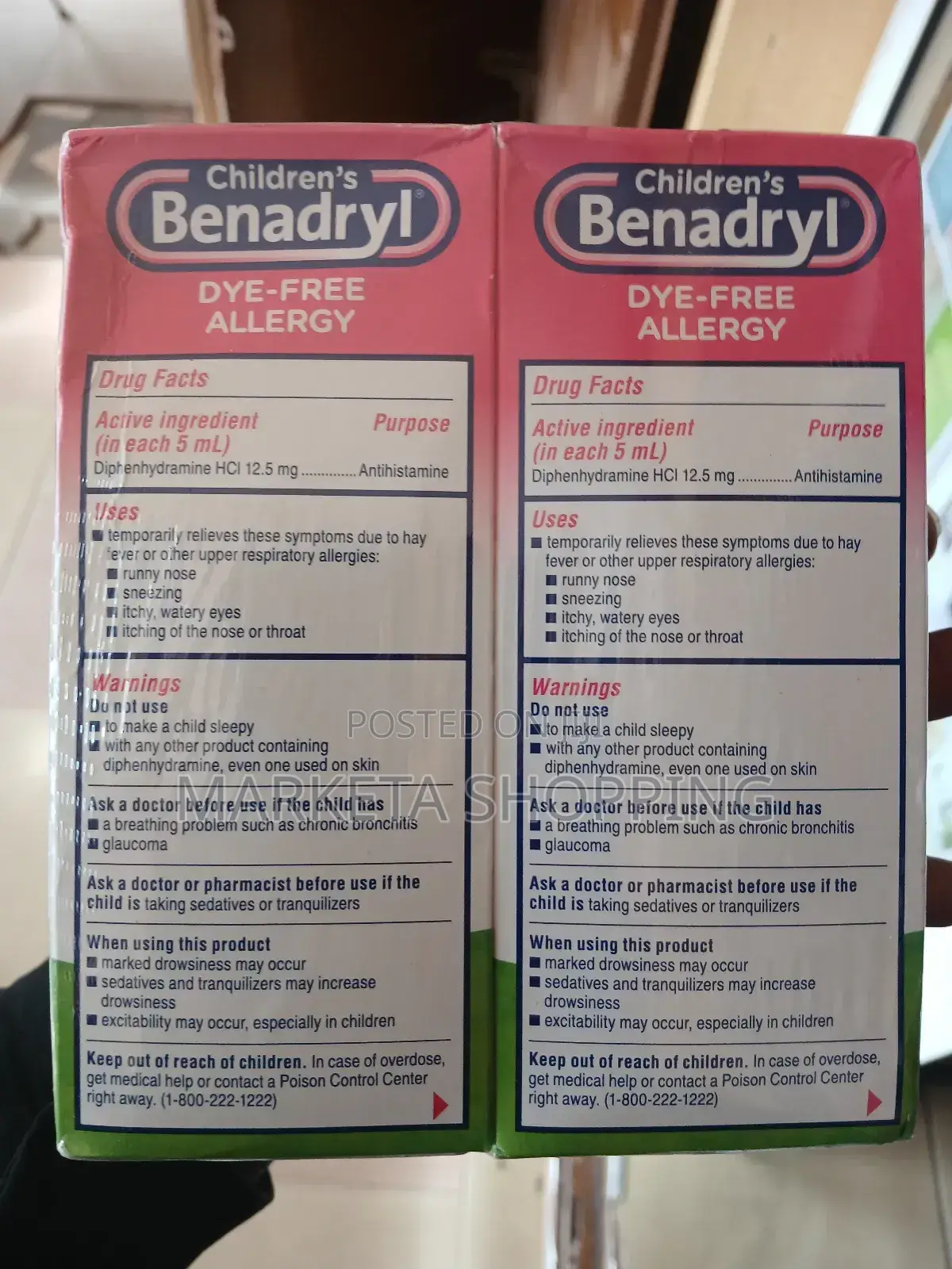 Children's Benadryl 236mlx2