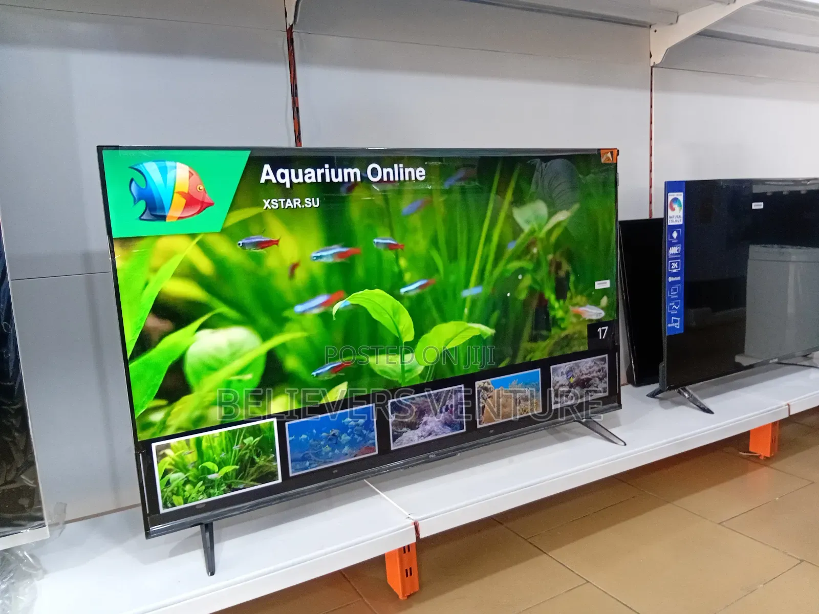 Sleek Design Resolution Qled Display TCL Smart Tv 50inches