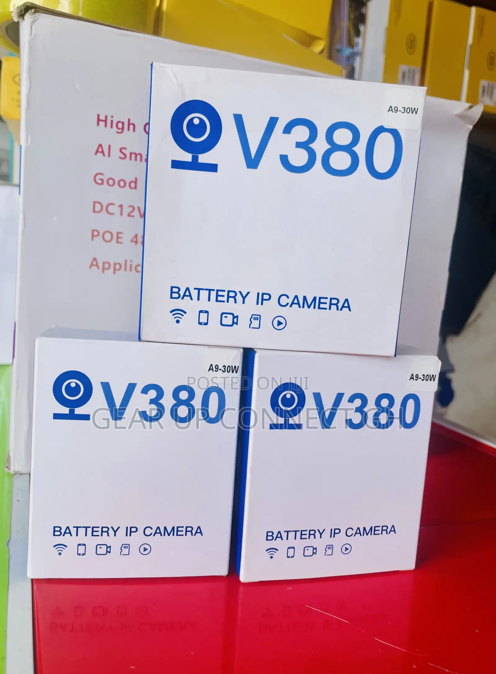 V380 Battery Wifi Ip Camera (Spy Camera 1080p)
