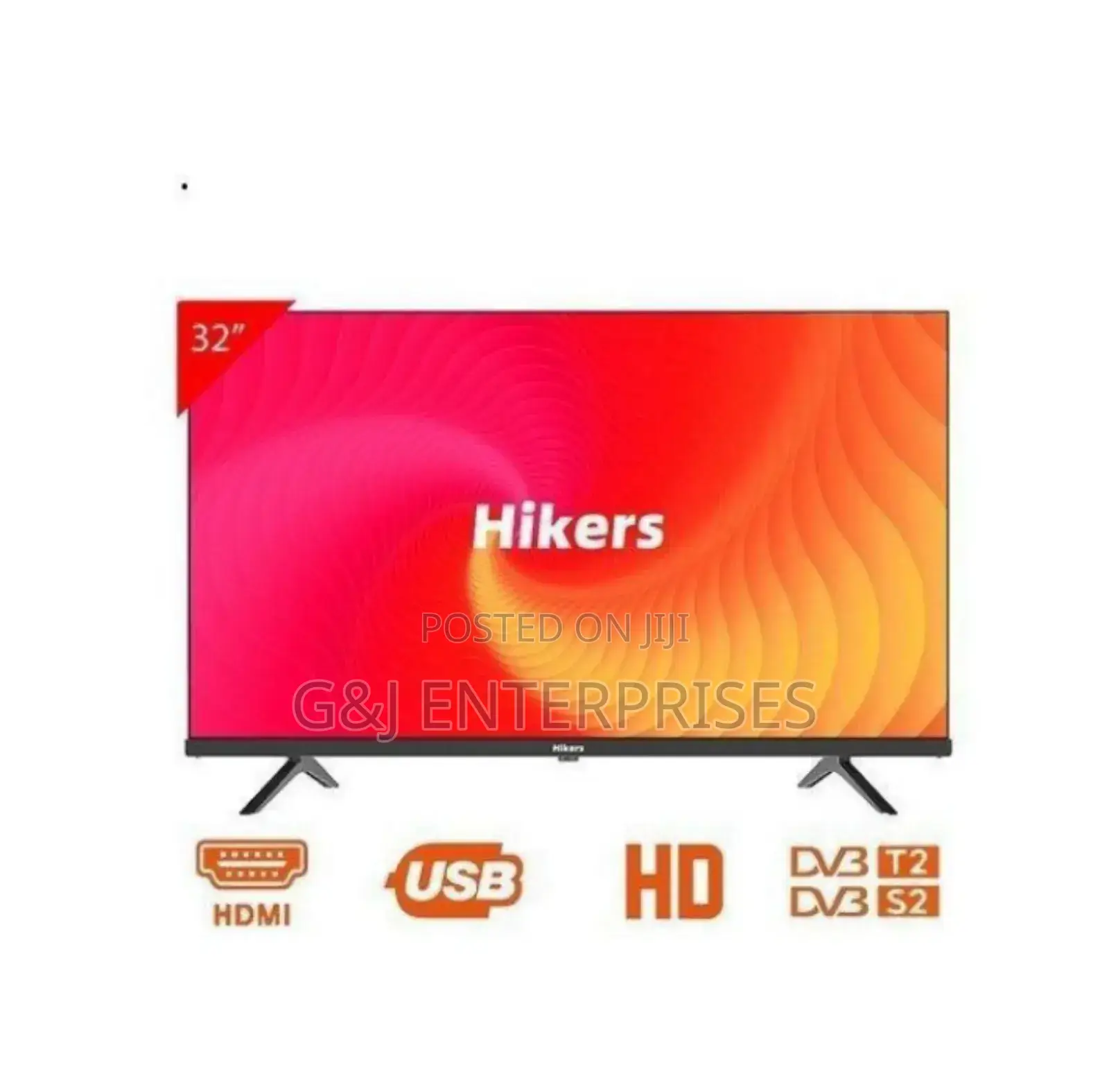 Hikers Gh-32gd-Hd - 32'' - Digital Frameless Hd Led Tv - Hdmi - Usb