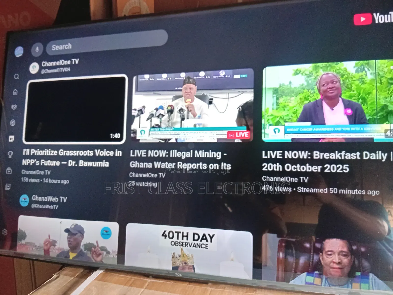 Journal TCL Digital FHD TCL Tv
