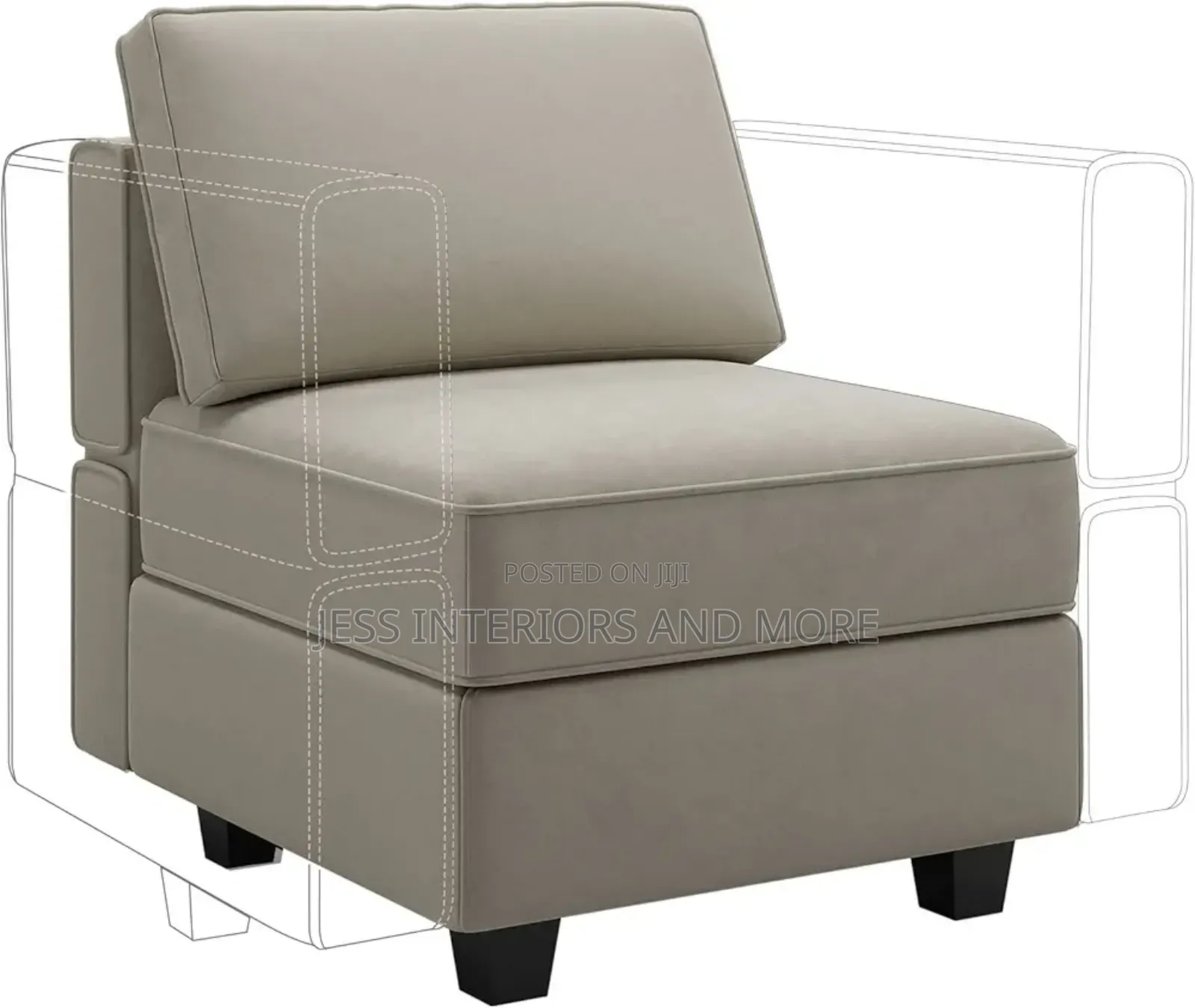 Sofa (Armless )