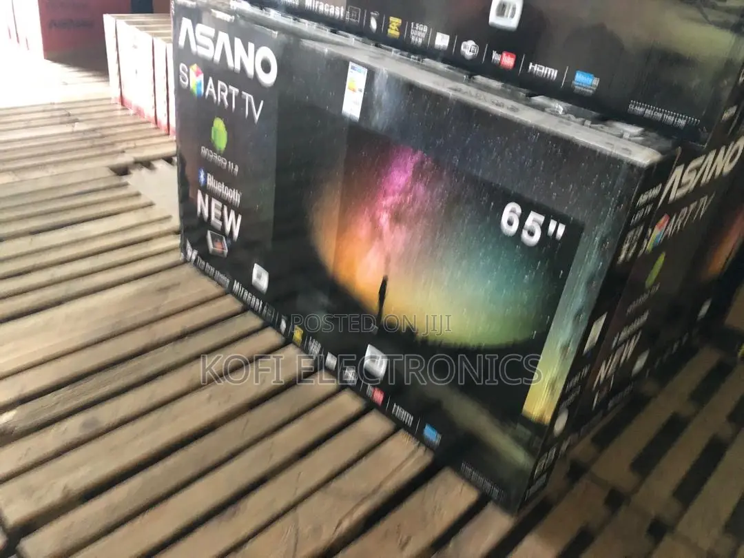 Asano 65-Inch Bluetooth Smart Tv Stunning Picture, Smart Features