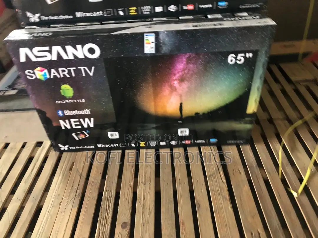 Asano 65-Inch Smart Tv Stylish, Powerful Feature-Packed