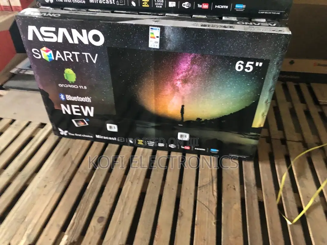 Asano 65-Inch Smart Tv Stylish, Powerful Feature-Packed