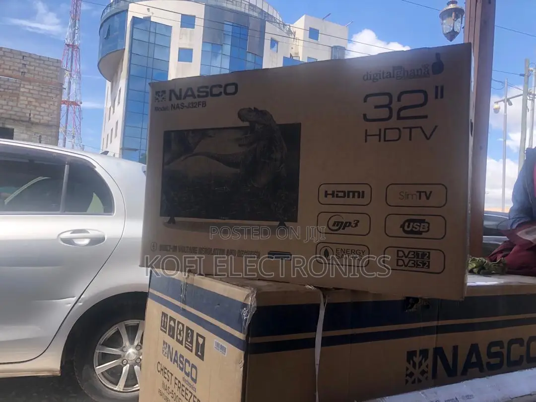 Elegant Nasco 32” Digital Hd Tv Crystal-Clear Picture