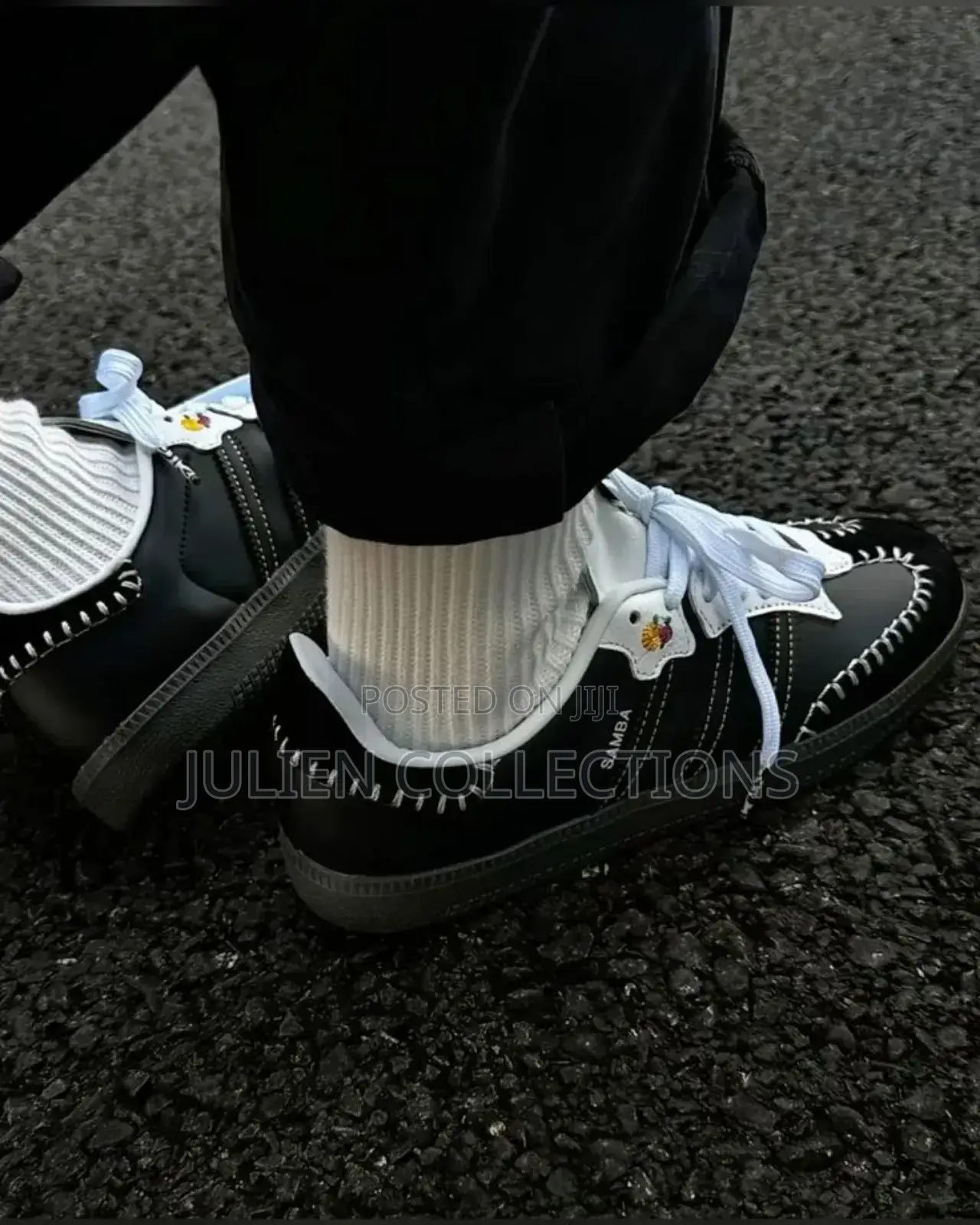 Adidas Samba Og Muertos Black and White