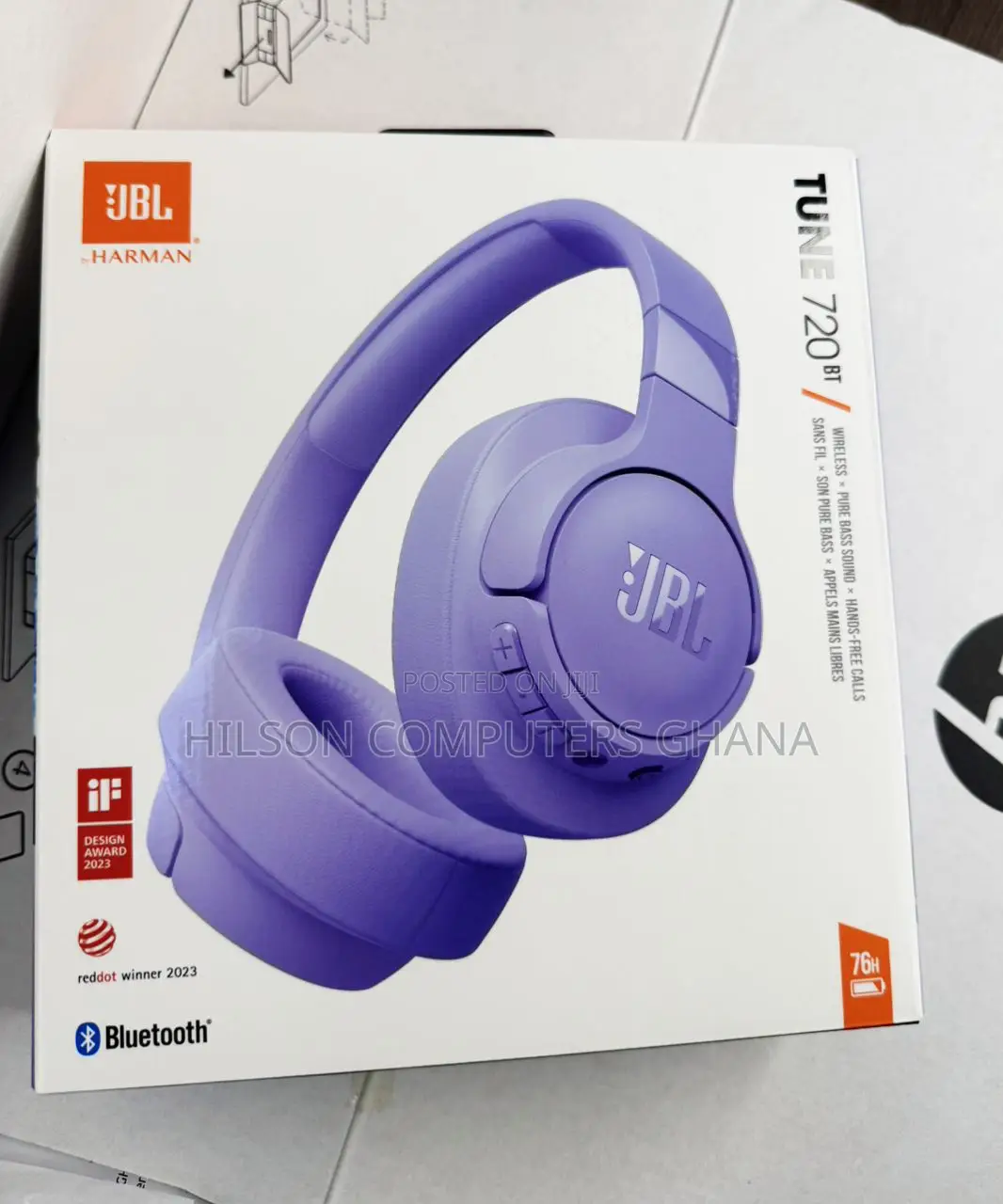 JBL Tune 720bt - Wireless Over-Ear Headphones