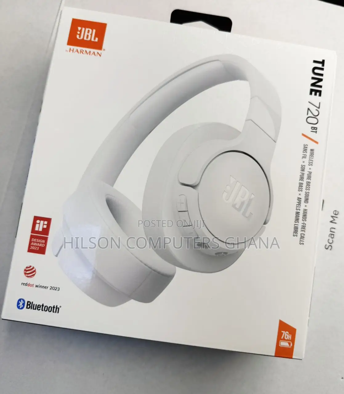 JBL Tune 720bt - Wireless Over-Ear Headphones