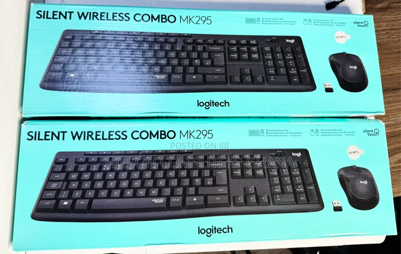Logitech Mk295 Silent Wireless Keyboard Mouse Combo