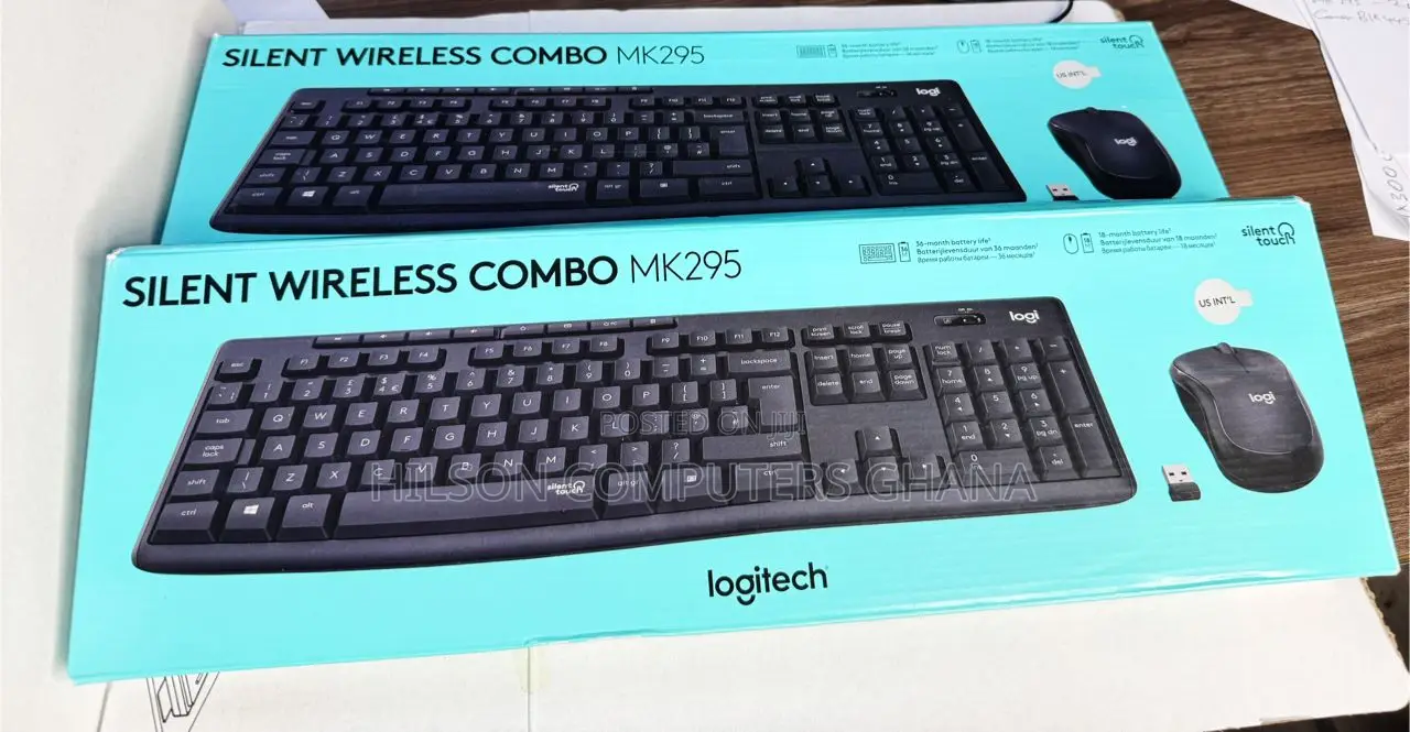 Logitech Mk295 Silent Wireless Keyboard Mouse Combo