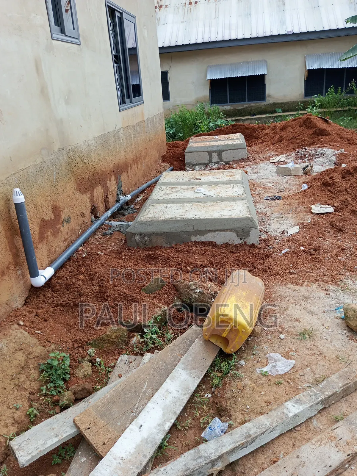 Biodigester, Plumbing, Soakaway, Manhole, Well