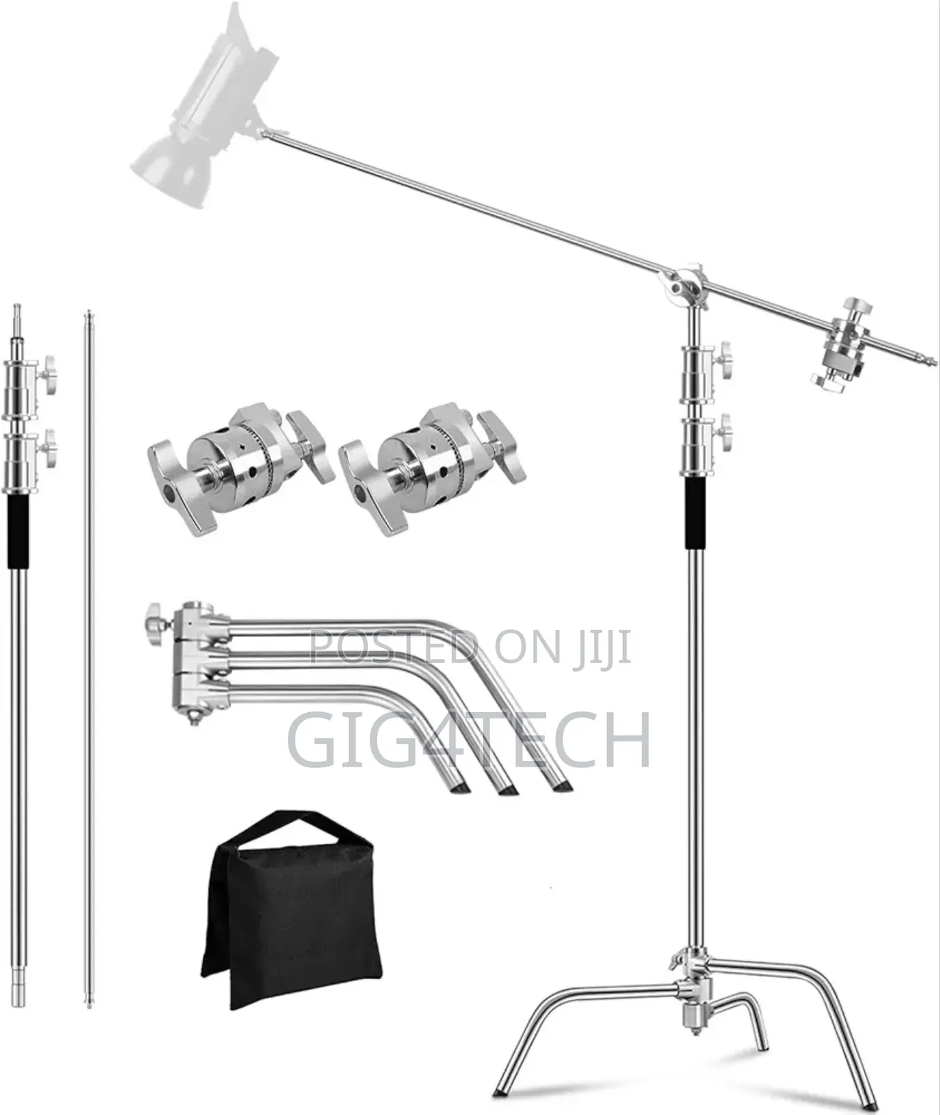 C Stand for Studio Light Photography and Videography Accessories 20kg