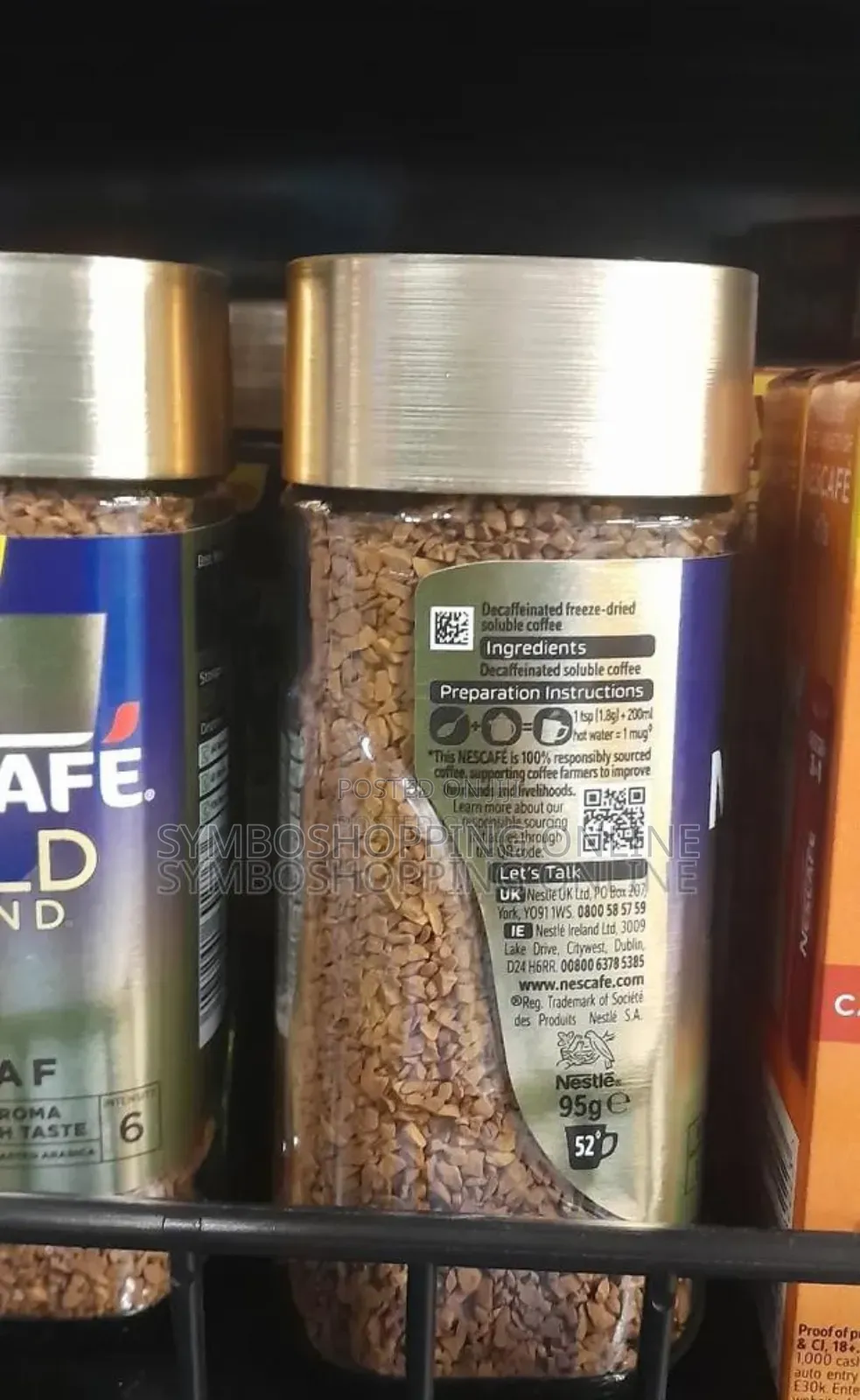 Nescafe Gold Blend Decaf 95g