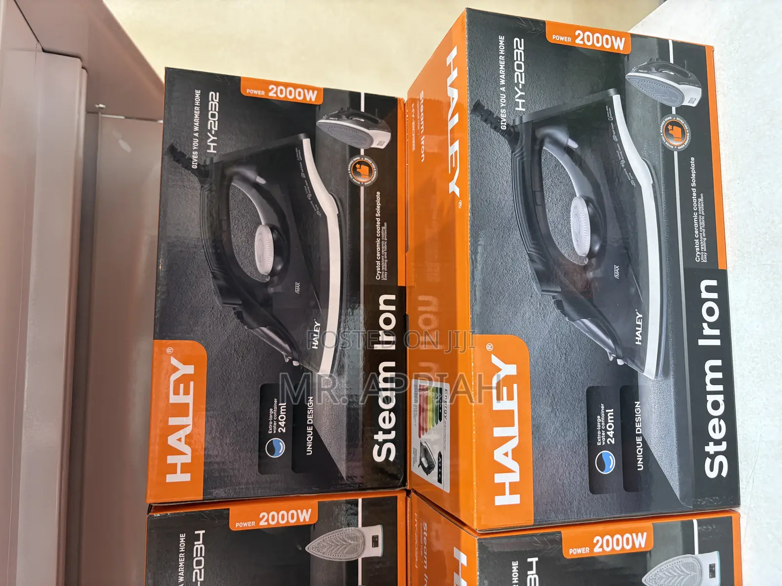 Sealed in Box Haley-Hy-2032 Steam Iron(2000watt) 