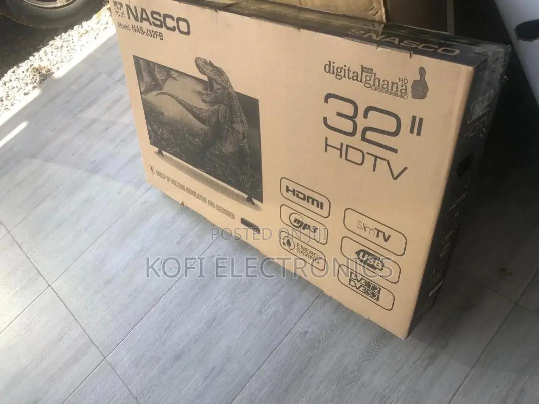 Elegant Nasco 32” Digital Hd Tv Crystal-Clear Picture