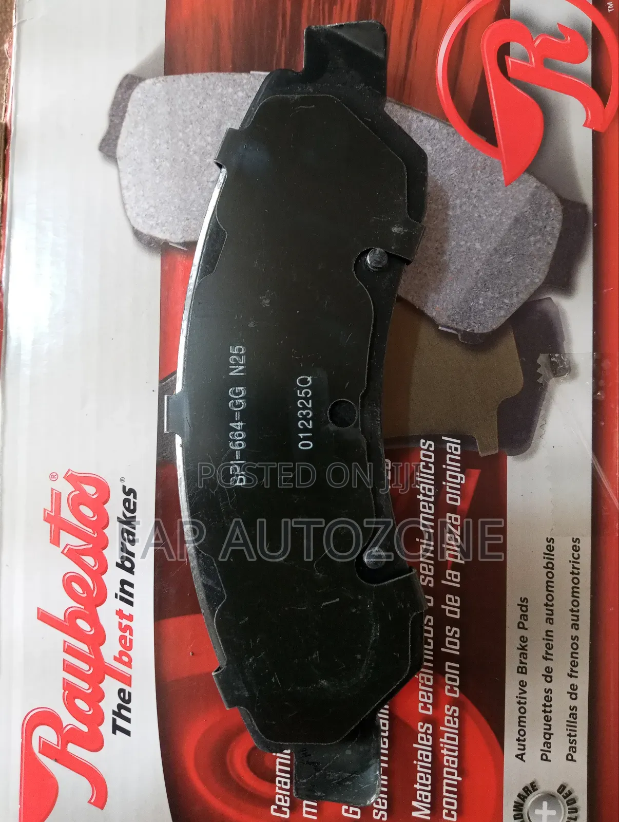 10675. Original Ceramic Raybestos Brake Pads From Usa.