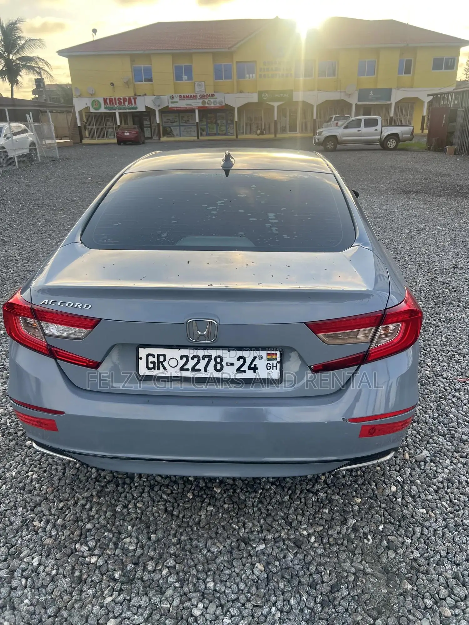Honda Accord Sport (2.0L 4cyl Turbo 10A) 2019 Blue