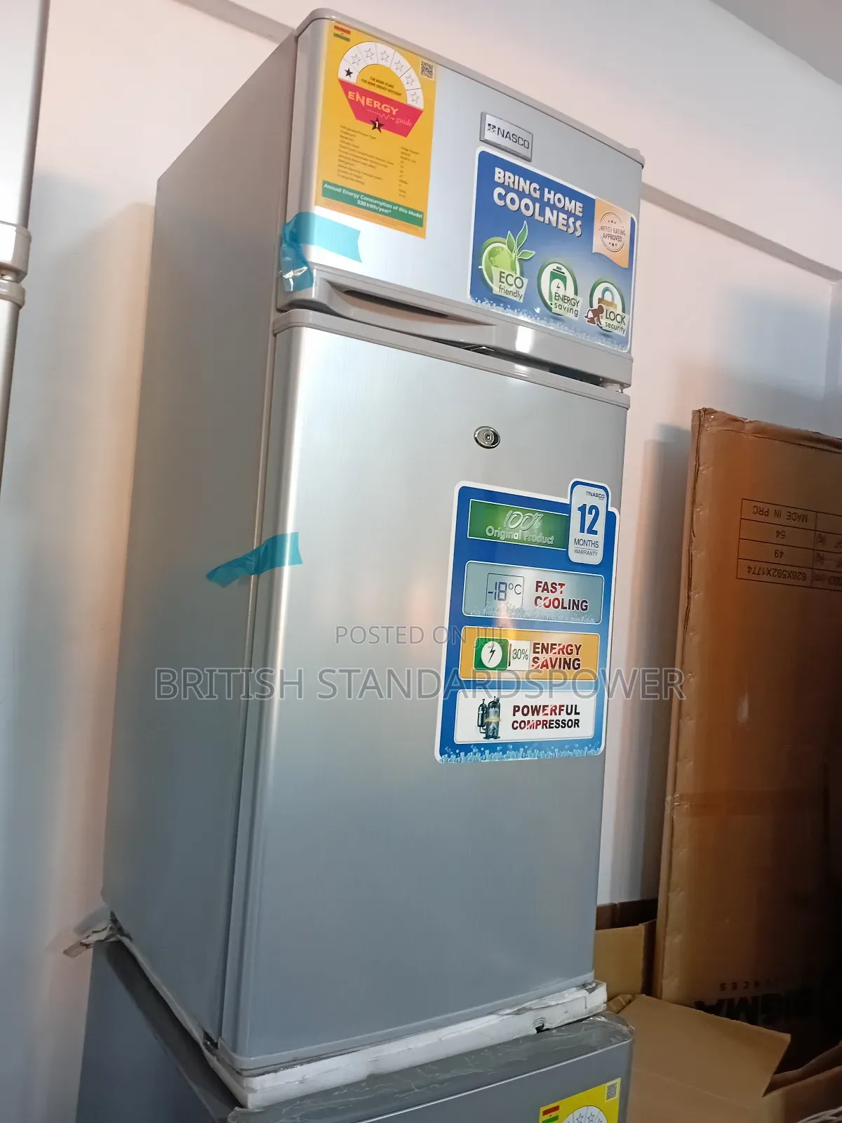 Sleek Design 95ltrs Nasco Refrigerator
