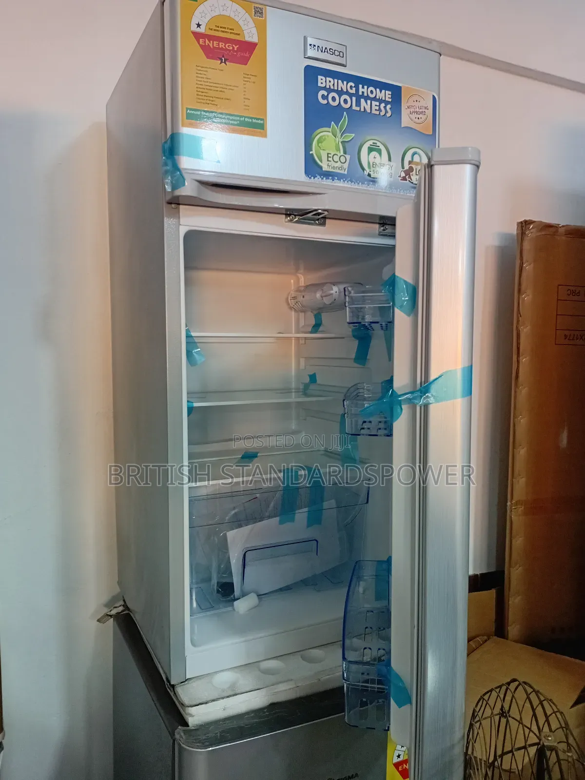 Quality Capacity 95ltrs Nasco Double Door Refrigerator