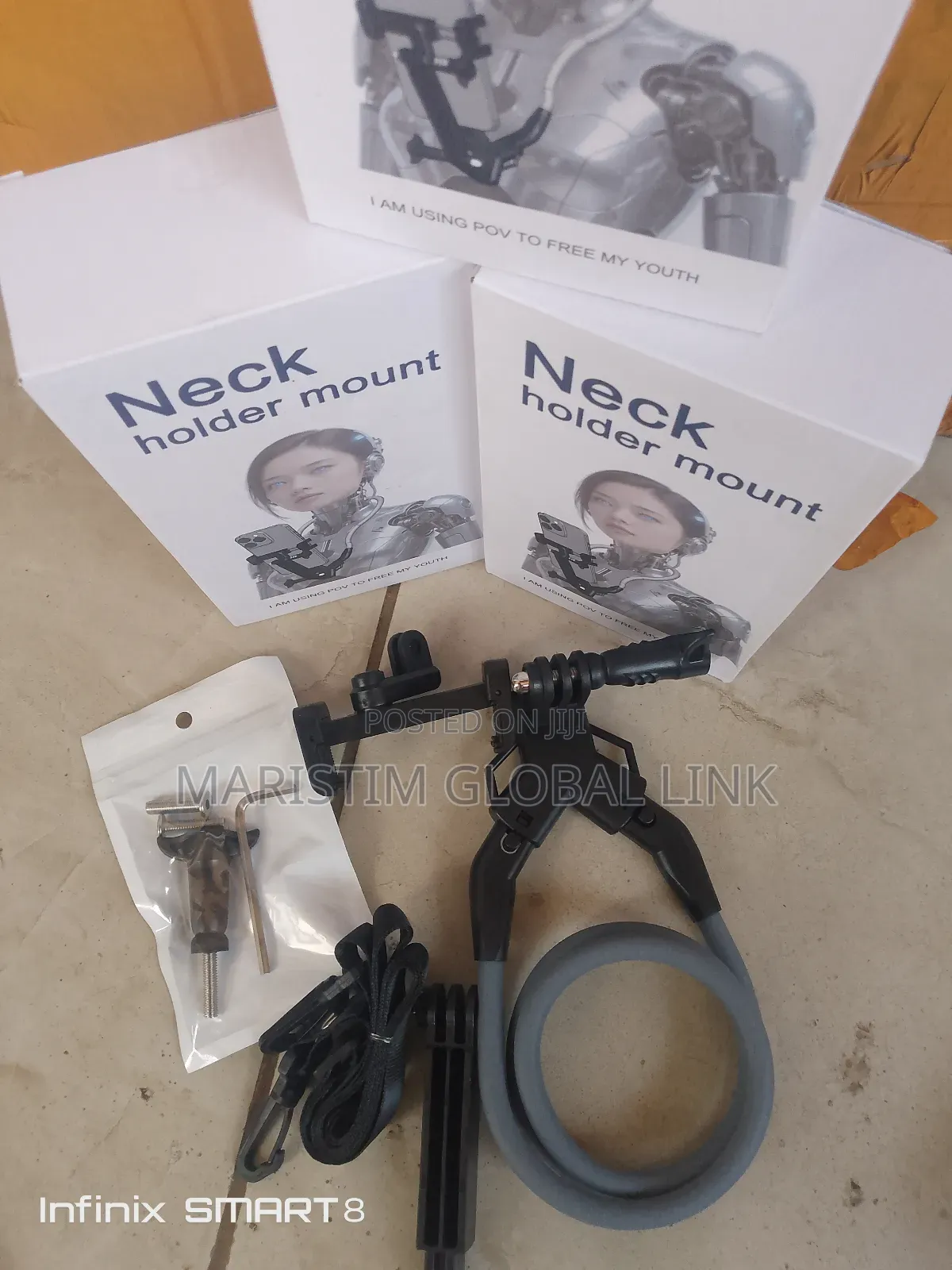 Neck Phone Holder Mount