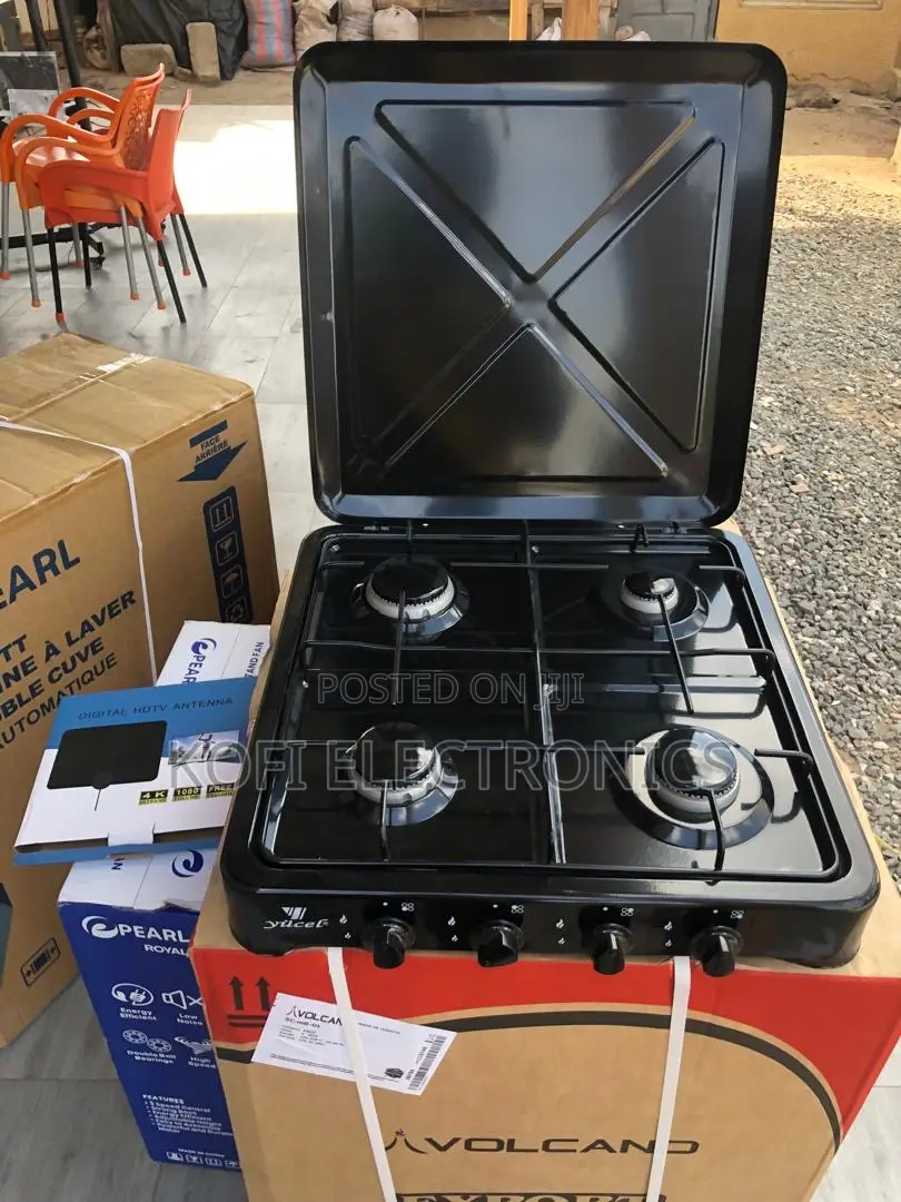 Reliable Yücel 4-Burner Table Gas Stove