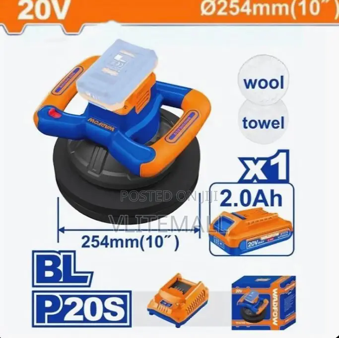 Wadfow Lithium-Ion Cordless Polisher 20v - Whl352541