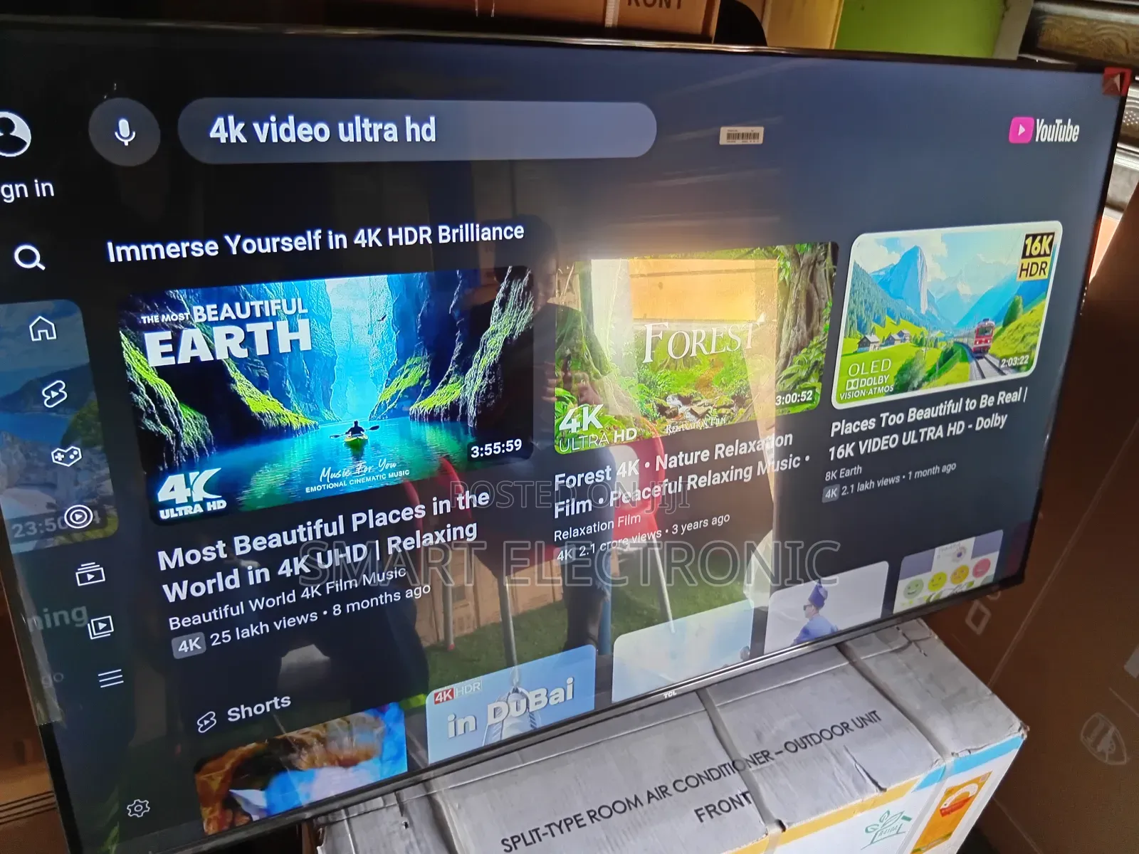 Craft for Brilliance Smart TCL 55inches