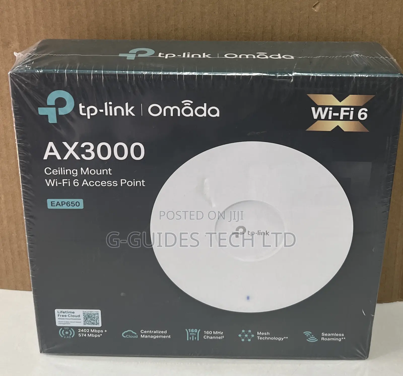 TP-Link Eap650 Ax3000 Ceiling Mount Wi-Fi 6 Access Point