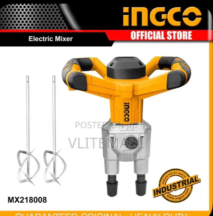 Ingco Electric Mixer 1800w With Adjustable Speed - Mx218008