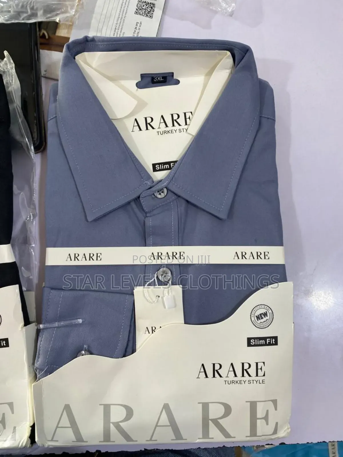 Black Long Sleeves Arare (Office Shirts)