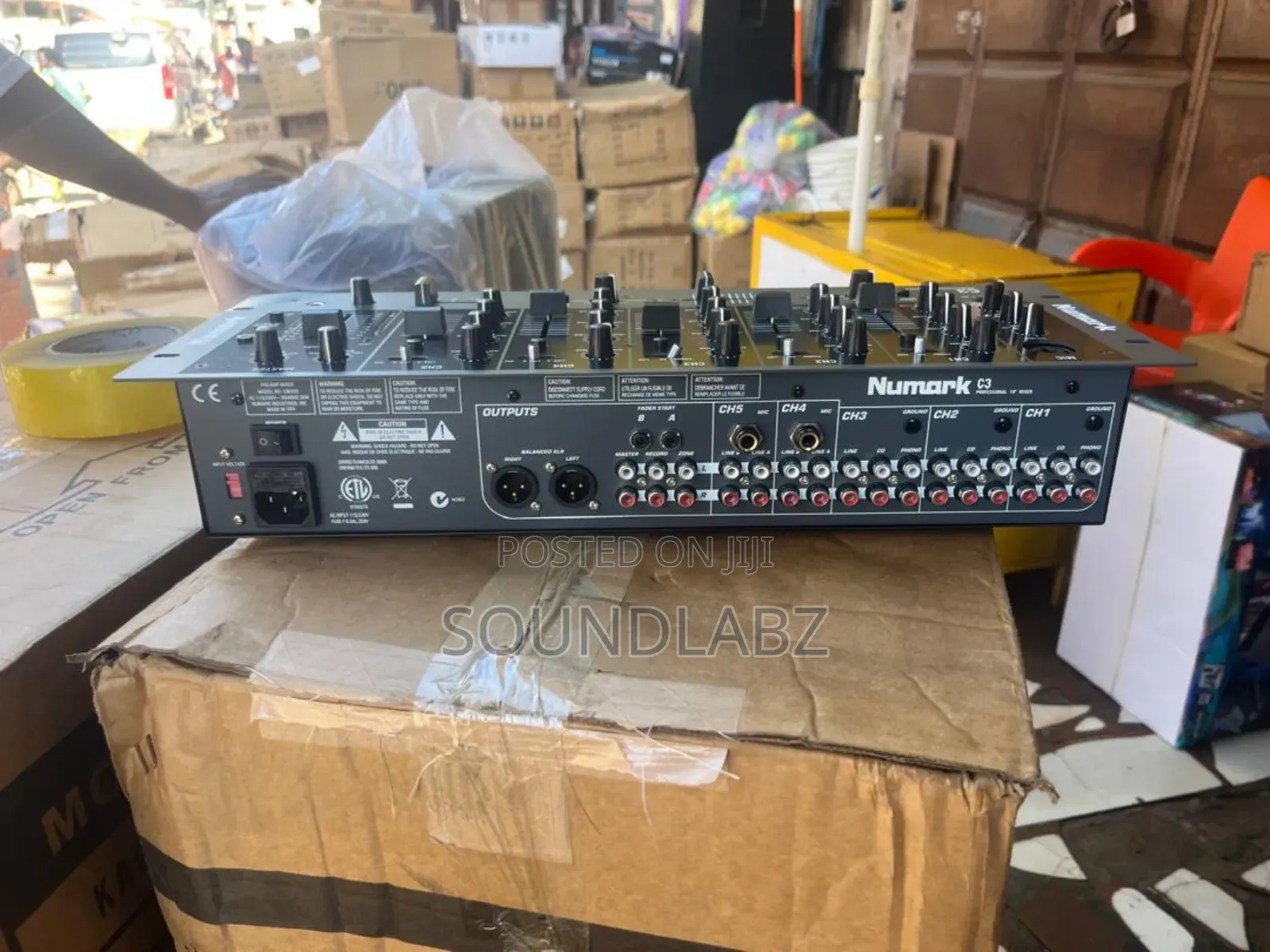 Numark C3usb, A Five-channel Professional Dj Rack