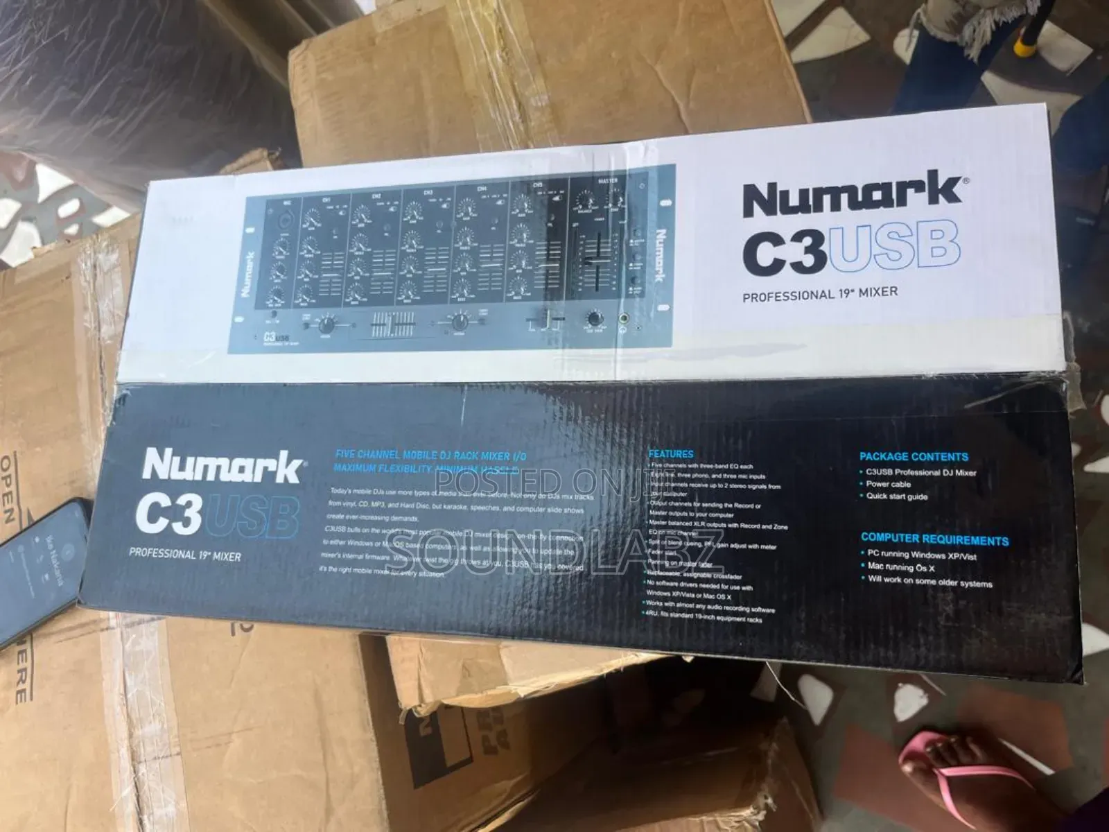 Numark C3usb, A Five-channel Professional Dj Rack