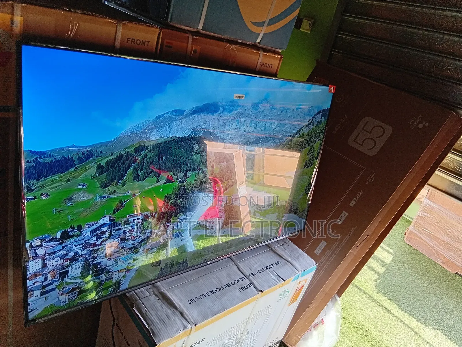 Your Personalized Viewing Companion Smart TCL 55inches