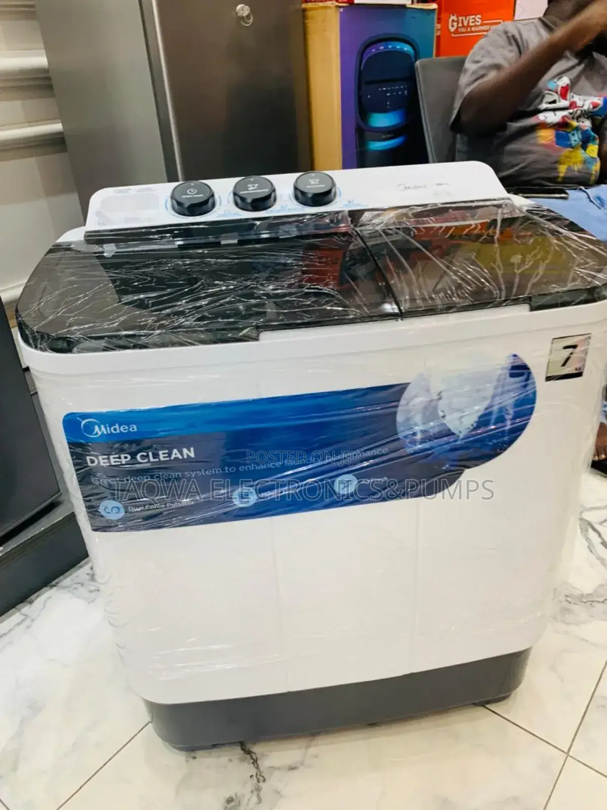 Top Load Semi Automatic Midea 7kg